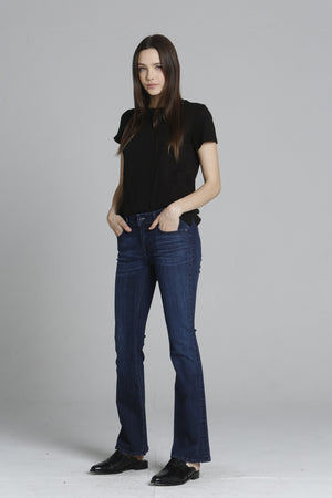 Marley Boot Cut - Dark Tonal[ INSEAM AVAILABLE]