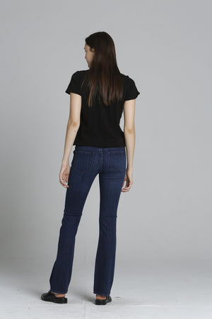 Marley Boot Cut - Dark Tonal[ INSEAM AVAILABLE]