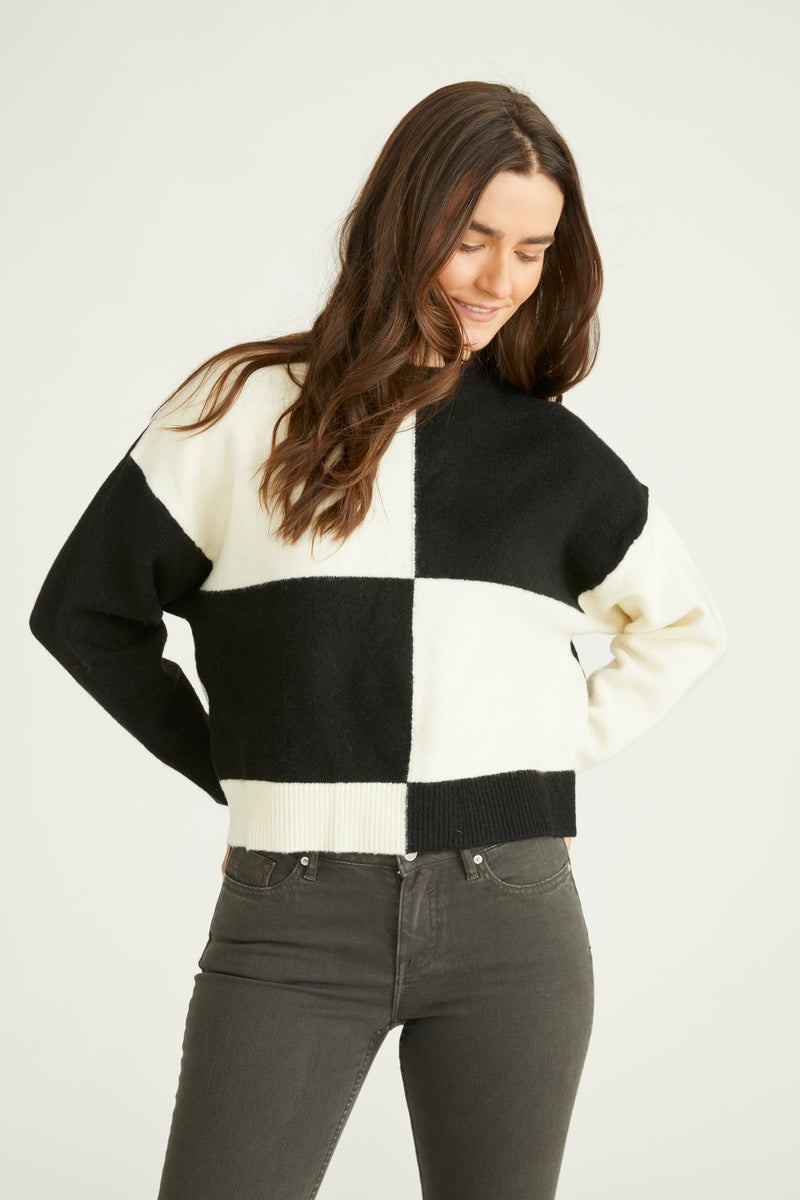 Colorblock Sweater