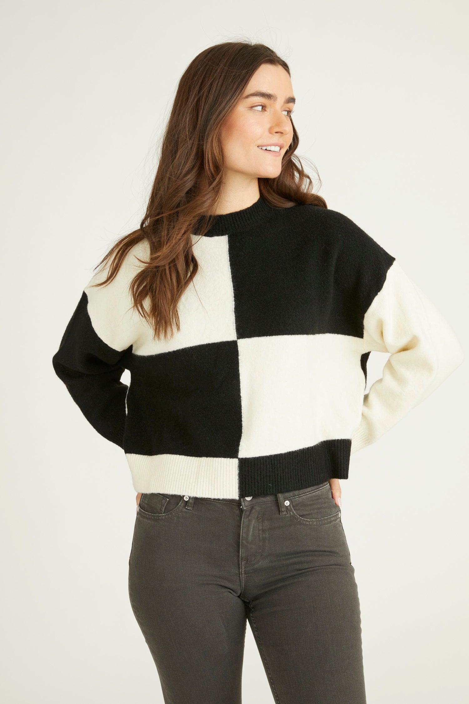 Colorblock Sweater