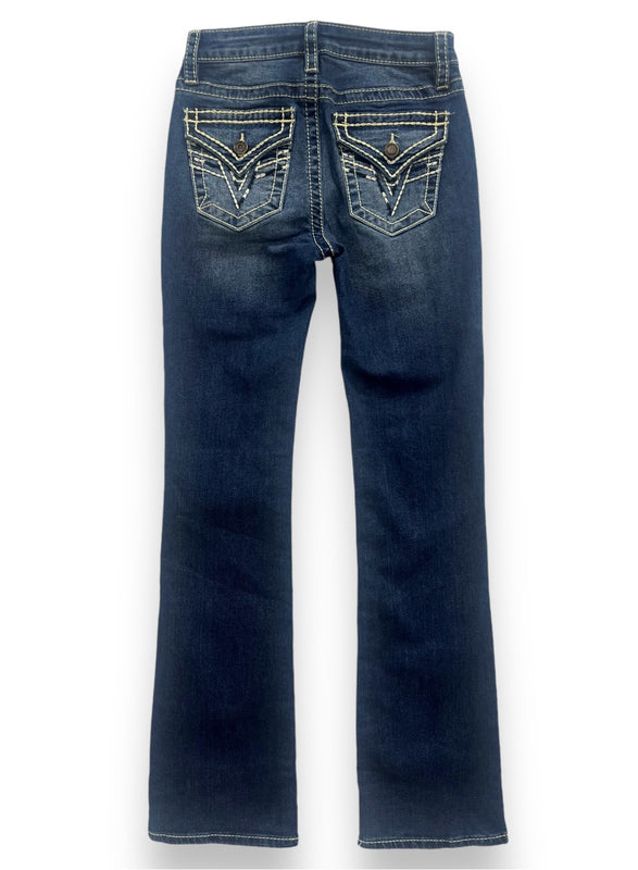 Marley Heavy Stitch Boot Cut - Dark